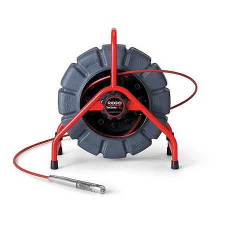 Ridgid SeeSnake Video Inspection System, 112 to 8 in, 100 ft L Push Rod, 230V, 4 to 104 F, Color Mini R 83607